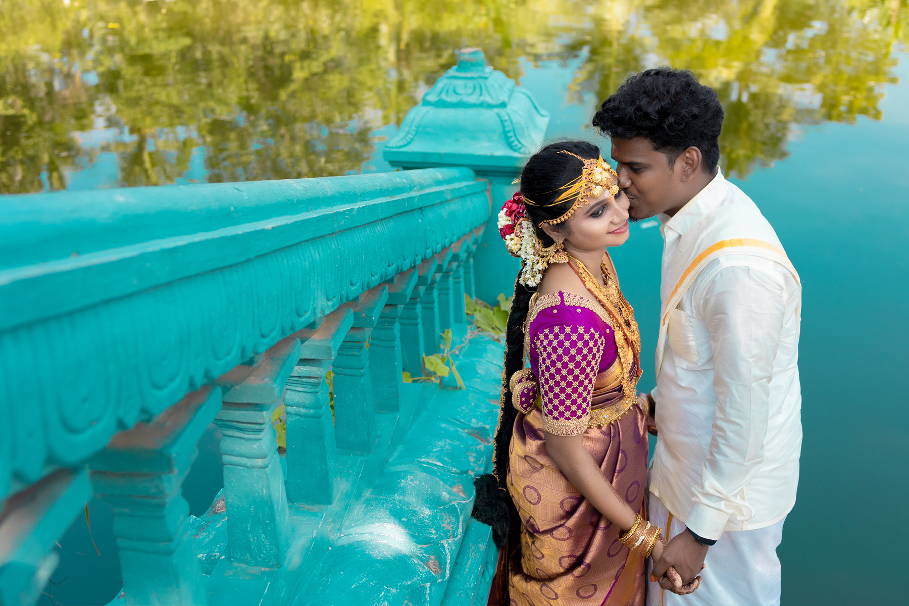 Urban engagement photoshoot